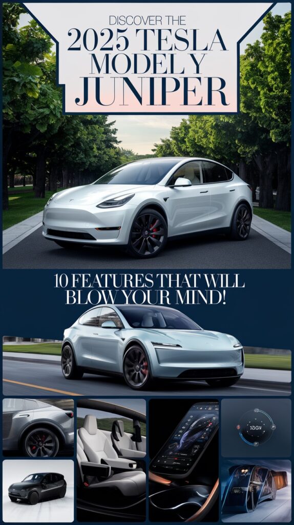 Discover the 2025 Tesla Model Y Juniper: 10 Features That Will Blow Your Mind!