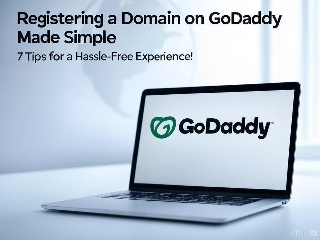 Registering a Domain on GoDaddy Made Simple: 7 Tips for a Hassle-Free Experience!